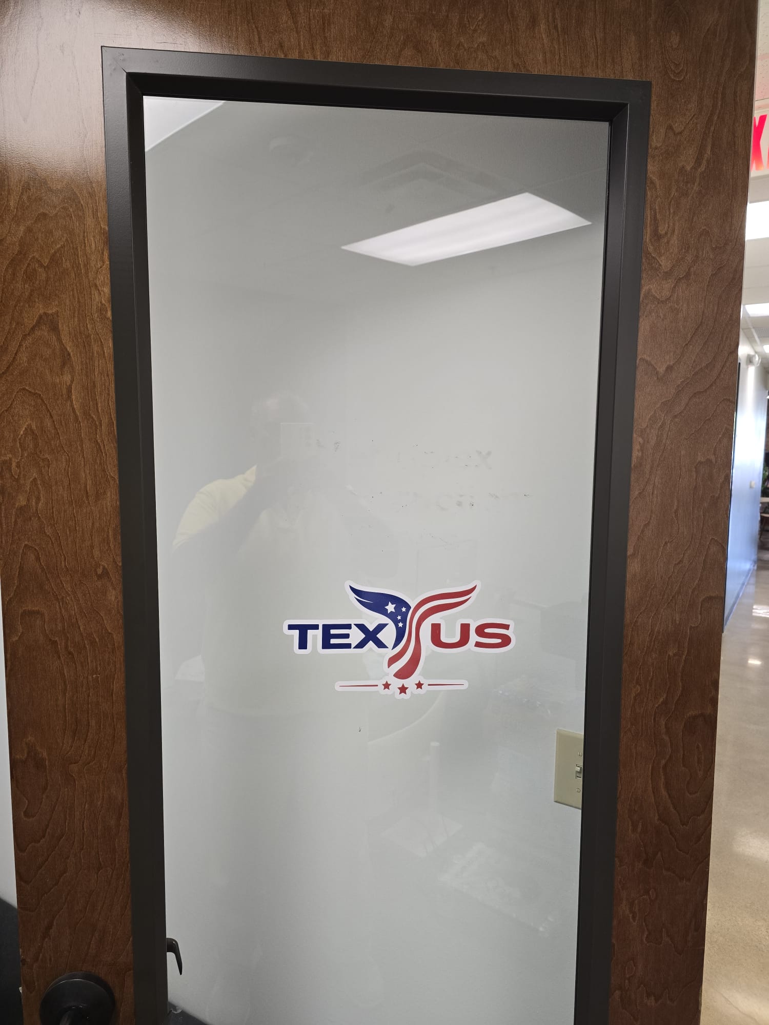Front Door to Office